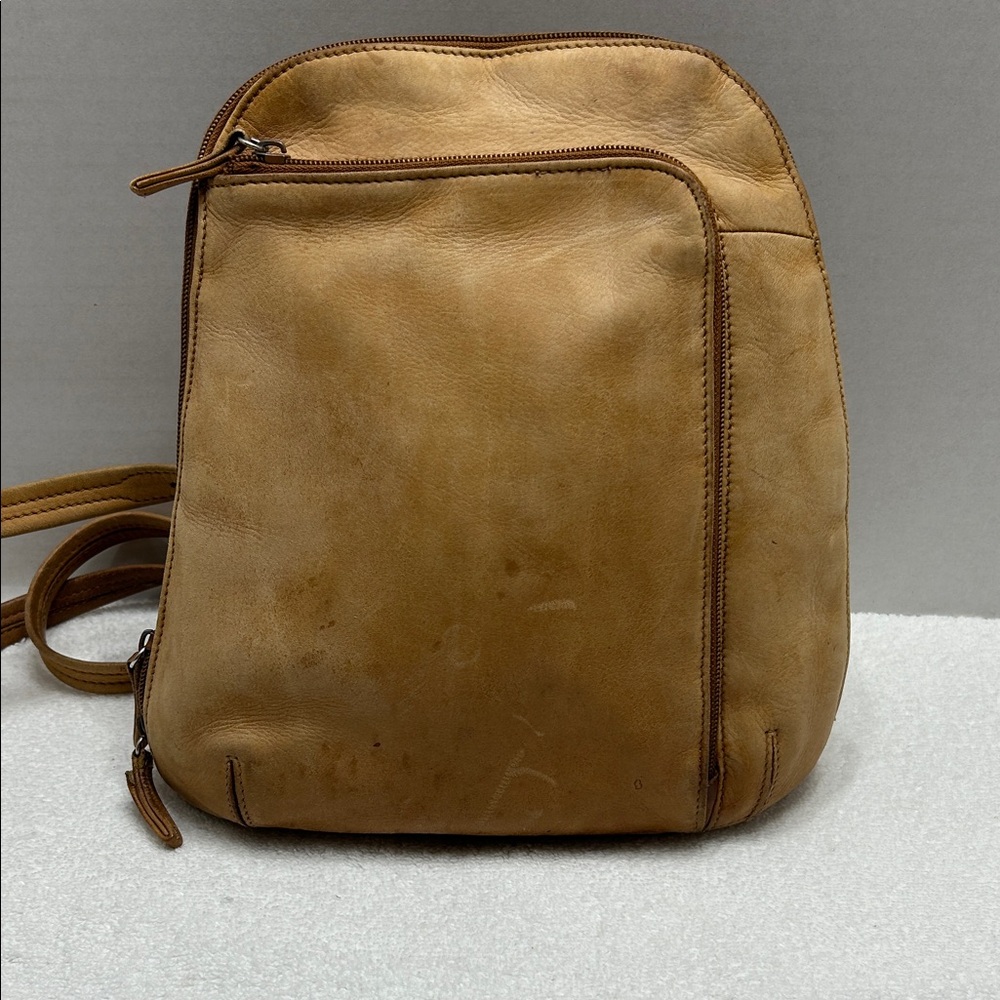 Tignanello Leather Backpack Purse